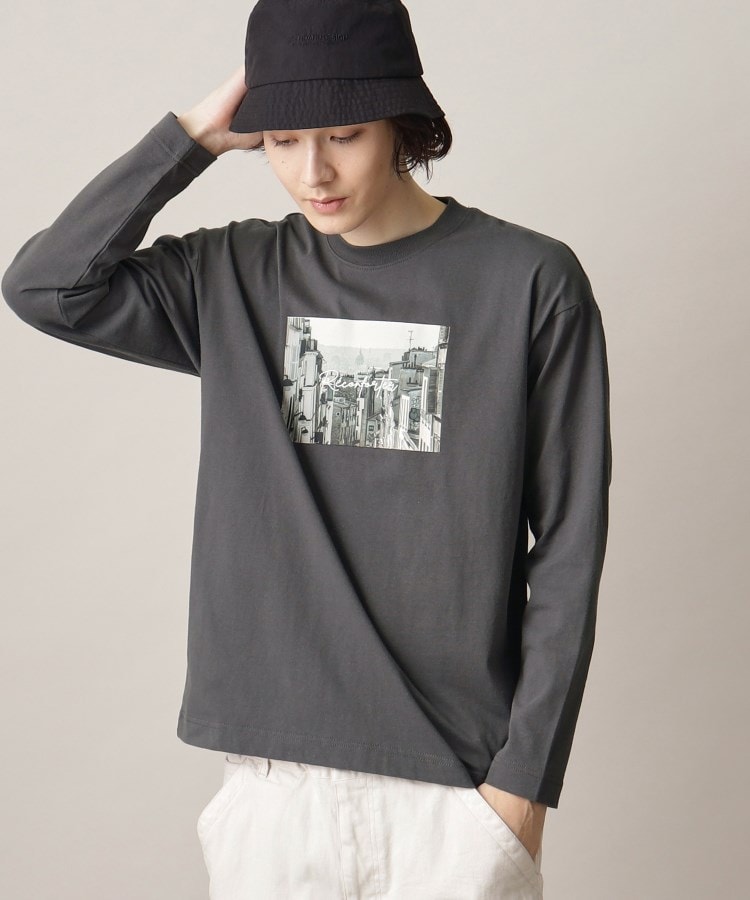 ザ ショップ ティーケー（メンズ）(THE SHOP TK(Men))のFrenchプリントフォトTシャツ20