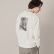 ザ ショップ ティーケー（メンズ）(THE SHOP TK(Men))のFrenchプリントフォトTシャツ オフホワイト(003)