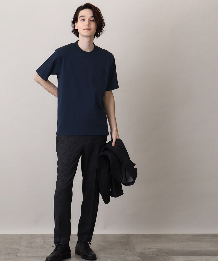 ザ ショップ ティーケー（メンズ）(THE SHOP TK(Men))の【ビジネスシーンにもおすすめ/クールビズ対応】ジャケットTシャツ39