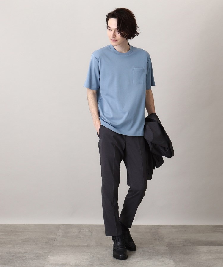 ザ ショップ ティーケー（メンズ）(THE SHOP TK(Men))の【ビジネスシーンにもおすすめ/クールビズ対応】ジャケットTシャツ43