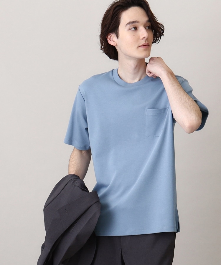 ザ ショップ ティーケー（メンズ）(THE SHOP TK(Men))の【ビジネスシーンにもおすすめ/クールビズ対応】ジャケットTシャツ40