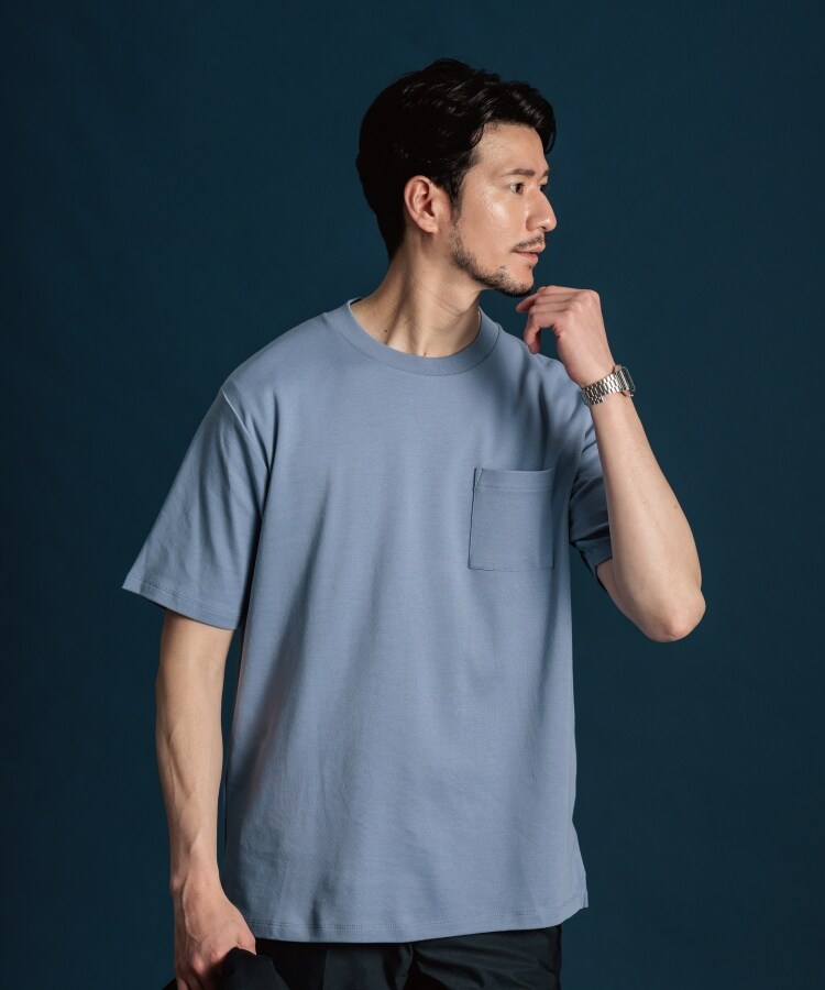 ザ ショップ ティーケー（メンズ）(THE SHOP TK(Men))の【ビジネスシーンにもおすすめ/クールビズ対応】ジャケットTシャツ10