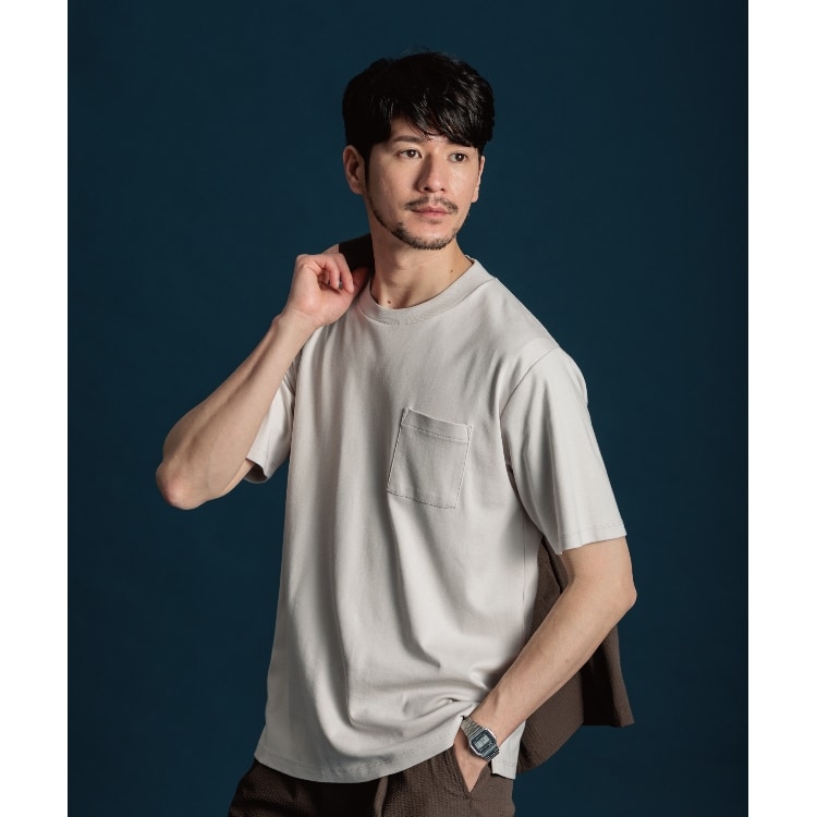 ザ ショップ ティーケー（メンズ）(THE SHOP TK(Men))の【ビジネスシーンにもおすすめ/クールビズ対応】ジャケットTシャツ Ｔシャツ