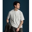 ザ ショップ ティーケー（メンズ）(THE SHOP TK(Men))のジャケットTシャツ オフホワイト(003)