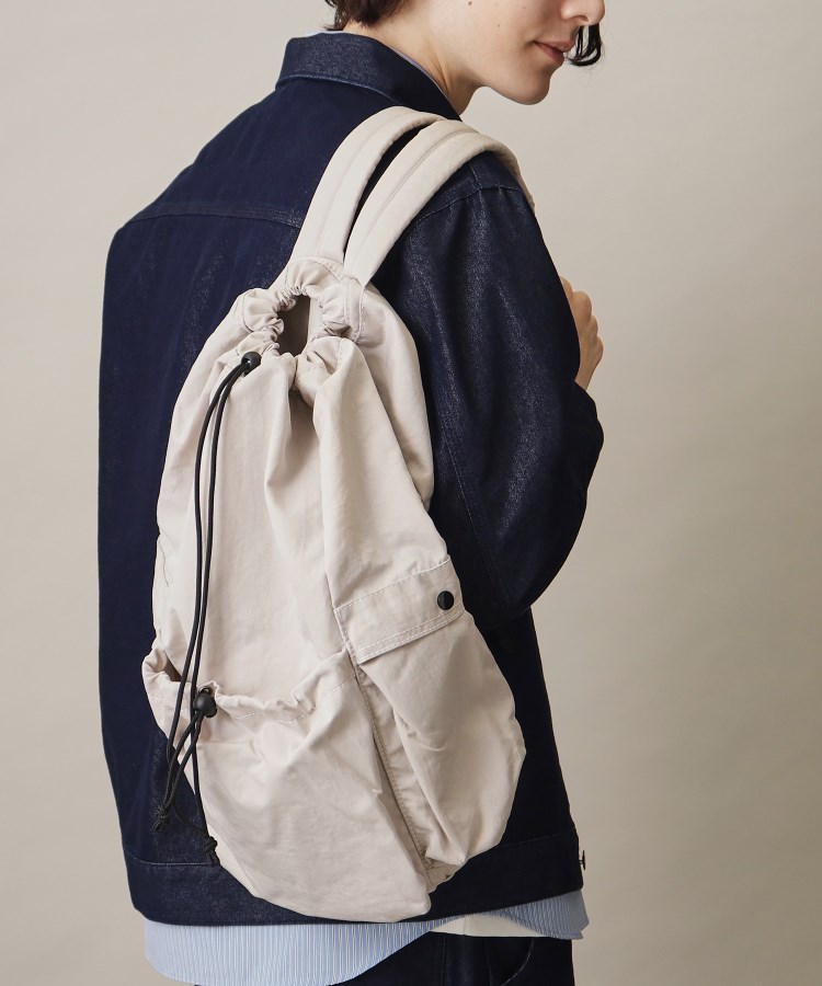 ウォッシャブル】ナイロンナップサック(リュック) | THE SHOP ウォッシャブル】ナイロンナップサック(リュック) | THE SHOP