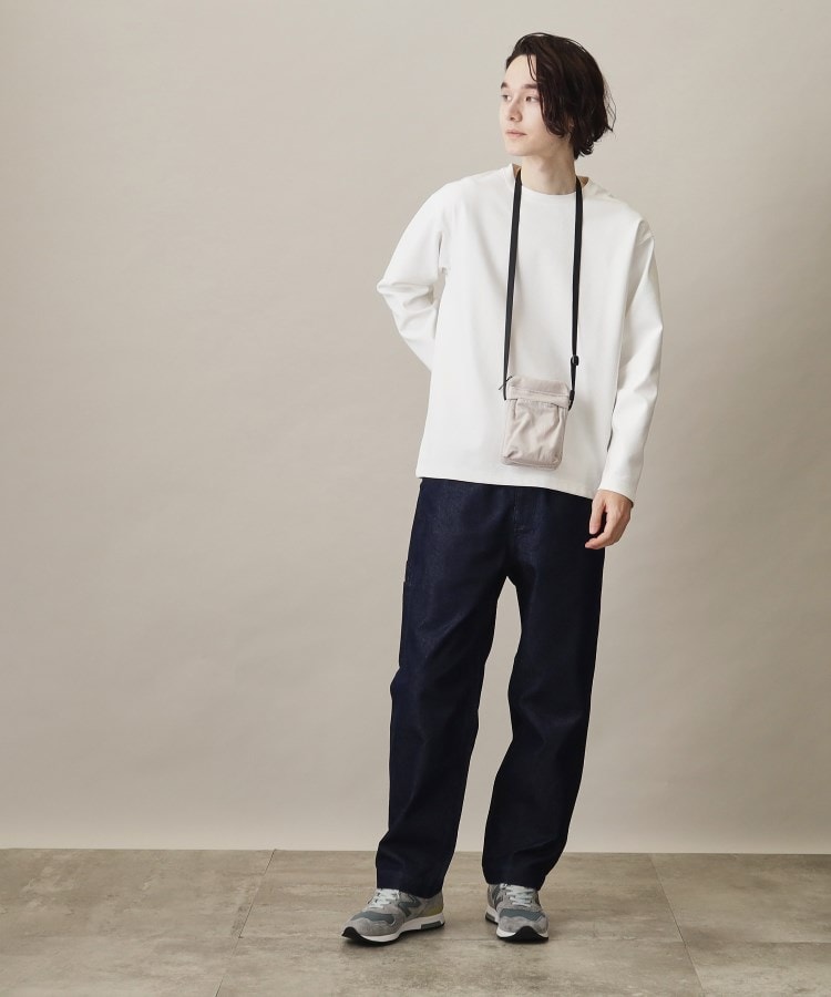 ザ ショップ ティーケー（メンズ）(THE SHOP TK(Men))の【ウォッシャブル】ナイロンマイクロショルダーバッグ15