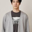 ザ ショップ ティーケー（メンズ）(THE SHOP TK(Men))のスウェードダンボールノーカラーカーディガン4