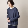 ザ ショップ ティーケー（メンズ）(THE SHOP TK(Men))のインディゴライクカノコTシャツ17