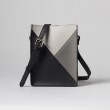 ザ ショップ ティーケー（メンズ）(THE SHOP TK(Men))の◆パネルラインミニボックスショルダー ブラック(519)