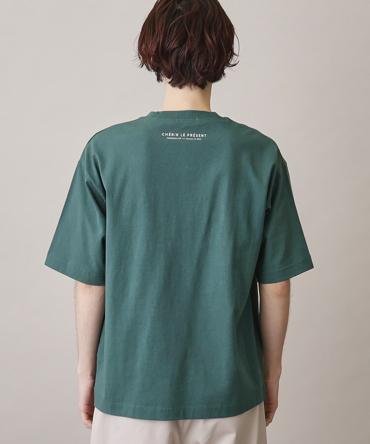 ザ ショップ ティーケー（メンズ）(THE SHOP TK(Men))の【サスティナブル素材】FRESH NATUREデザイン刺繍Tシャツ プリント3