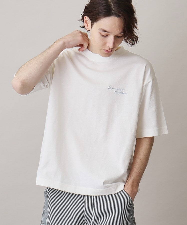 ザ ショップ ティーケー（メンズ）(THE SHOP TK(Men))の【サスティナブル素材】FRESH NATUREデザイン刺繍Tシャツ プリント32