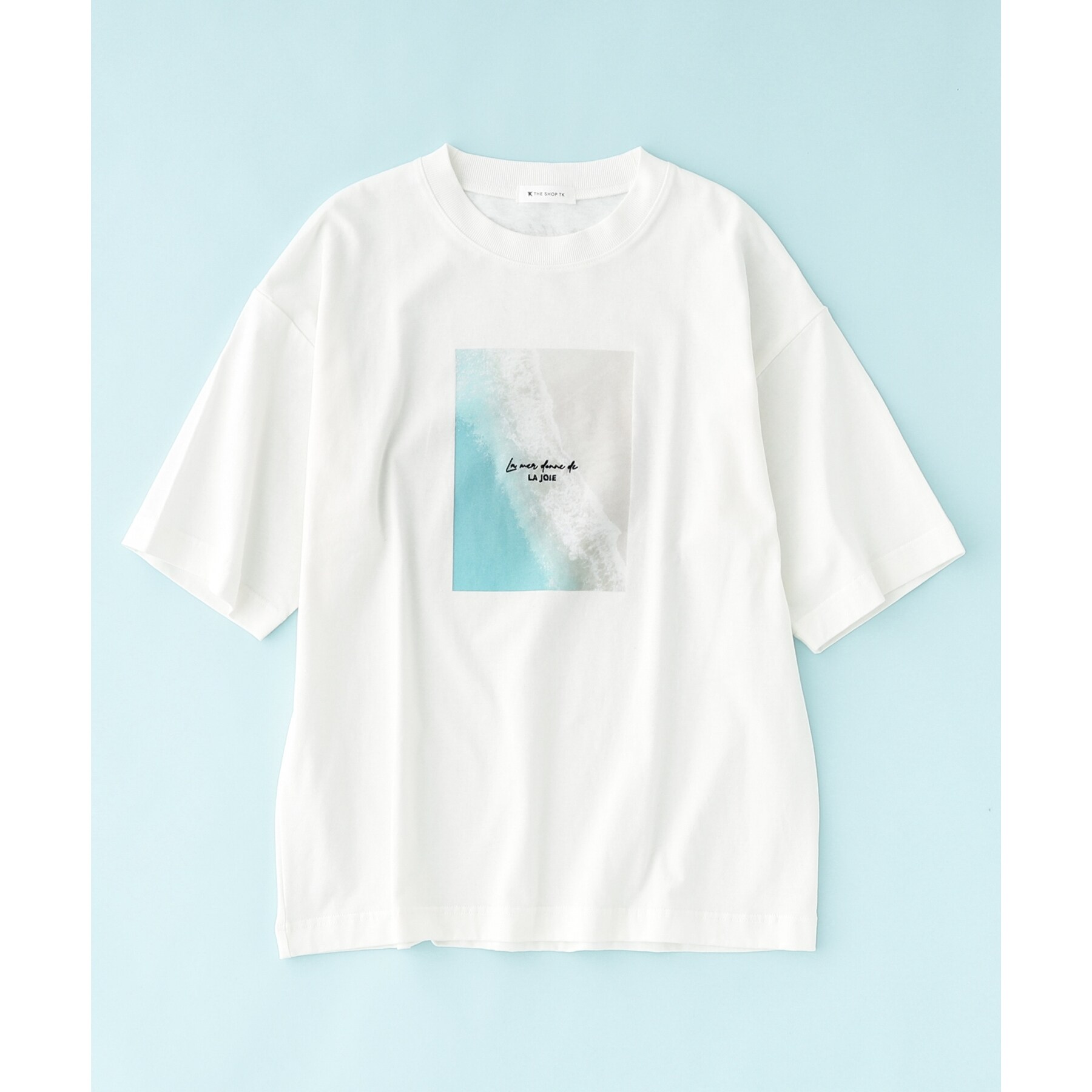 ザ ショップ ティーケー（メンズ）(THE SHOP TK(Men))の【サスティナブル素材】FRESH NATUREデザイン刺繍Tシャツ プリント43