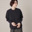 ザ ショップ ティーケー（メンズ）(THE SHOP TK(Men))のフロントニットプルオーバー ネイビー(094)