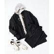 ザ ショップ ティーケー（メンズ）(THE SHOP TK(Men))の◆【セットアップ可】シャークスキンリブブルゾン34