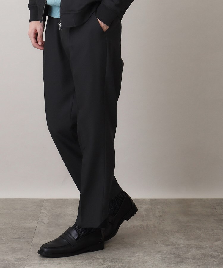 ザ ショップ ティーケー（メンズ）(THE SHOP TK(Men))の◆【セットアップ可】シャークスキンイージースラックス18