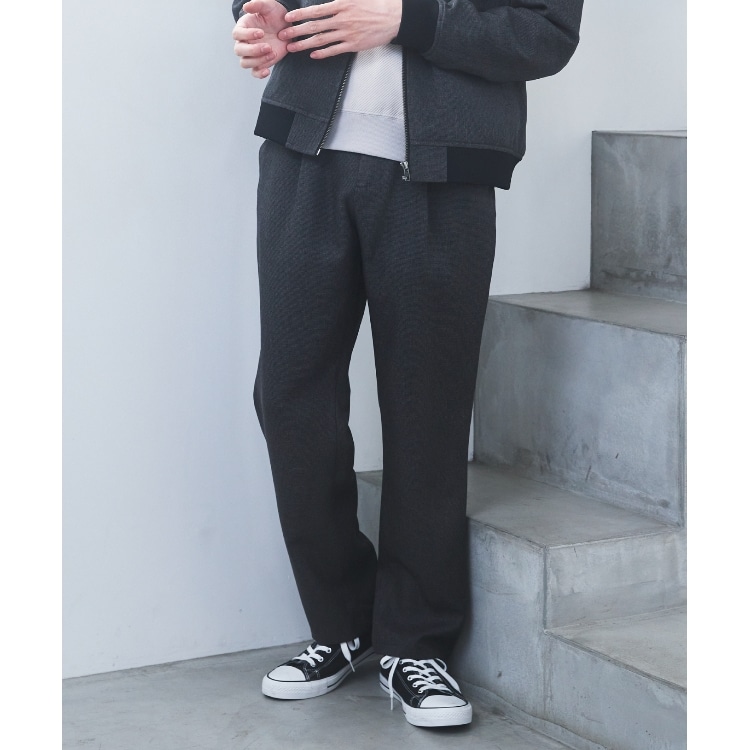 ザ ショップ ティーケー（メンズ）(THE SHOP TK(Men))の◆【セットアップ可】シャークスキンイージースラックス フルレングスパンツ