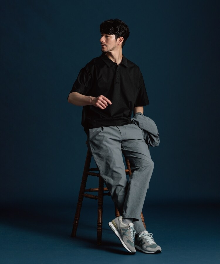 ザ ショップ ティーケー（メンズ）(THE SHOP TK(Men))の【吸水速乾/UVカット/マシンウォッシャブル/防シワ】PERFEC POLO/パーフェクポロ2