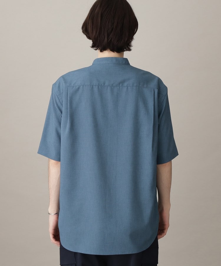 ザ ショップ ティーケー（メンズ）(THE SHOP TK(Men))の【吸水速乾/UVカット/接触冷感】テクリーノバンドカラー半袖シャツ9