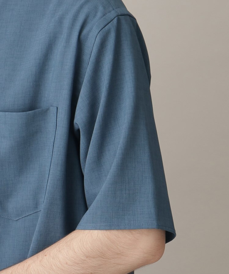 ザ ショップ ティーケー（メンズ）(THE SHOP TK(Men))の【吸水速乾/UVカット/接触冷感】テクリーノバンドカラー半袖シャツ11
