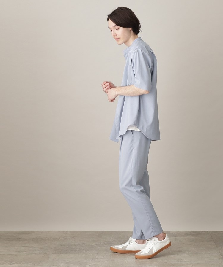 ザ ショップ ティーケー（メンズ）(THE SHOP TK(Men))の【吸水速乾/UVカット/接触冷感】テクリーノバンドカラー半袖シャツ22