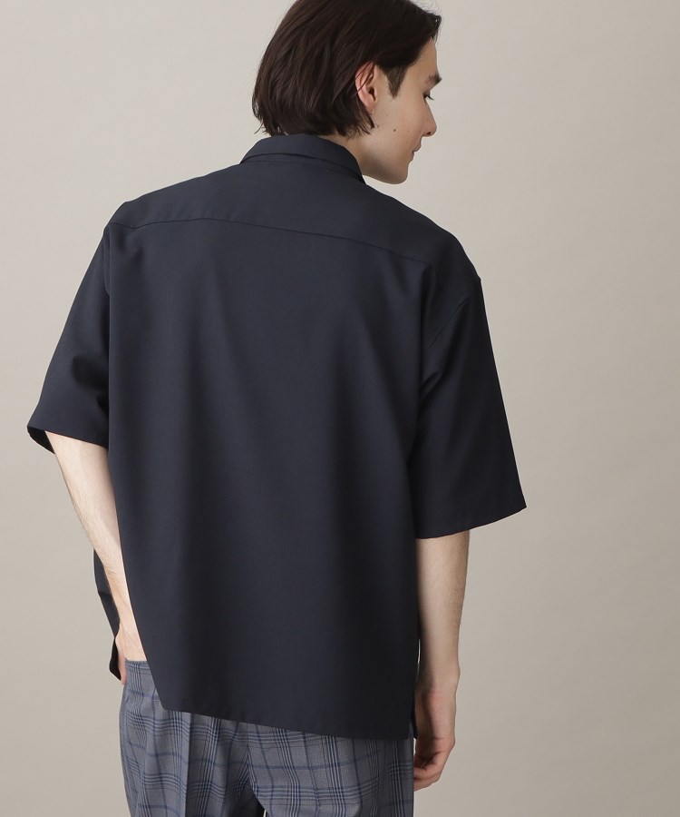 ザ ショップ ティーケー（メンズ）(THE SHOP TK(Men))の【吸水速乾/UVカット/接触冷感】テクリーノ半袖フラップシャツ25