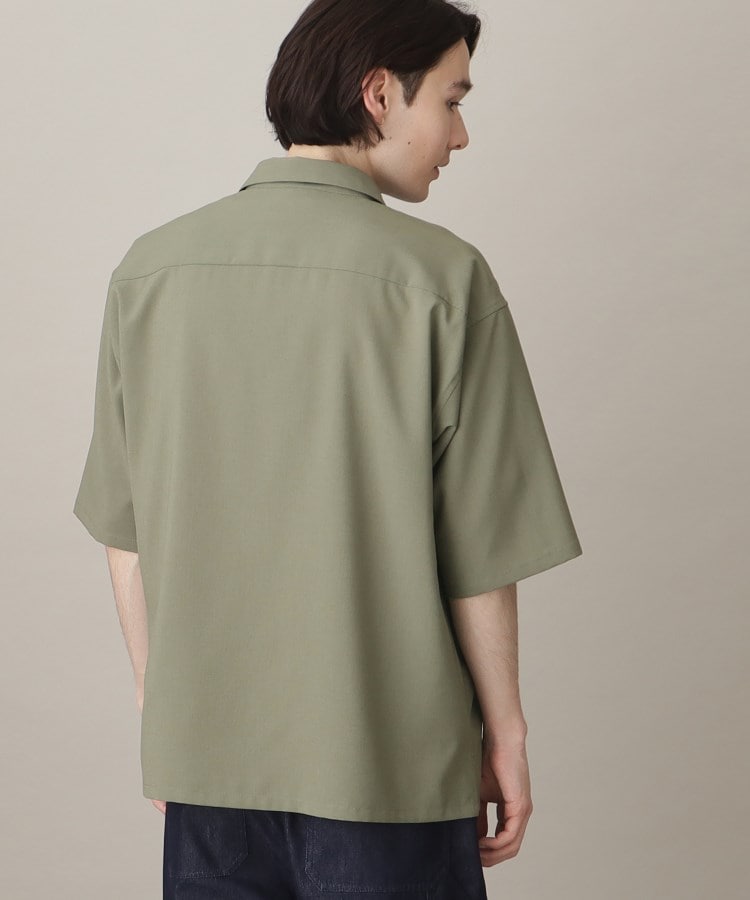 ザ ショップ ティーケー（メンズ）(THE SHOP TK(Men))の【吸水速乾/UVカット/接触冷感】テクリーノ半袖フラップシャツ30