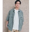 ザ ショップ ティーケー（メンズ）(THE SHOP TK(Men))の【吸水速乾/UVカット/接触冷感】テクリーノ半袖フラップシャツ5