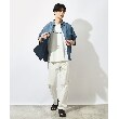 ザ ショップ ティーケー（メンズ）(THE SHOP TK(Men))の【吸水速乾/UVカット/接触冷感】テクリーノ半袖フラップシャツ4