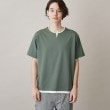 ザ ショップ ティーケー（メンズ）(THE SHOP TK(Men))の【ブランド定番／1枚でコーデが決まる！】ポンチキーネック半袖Tシャツ3