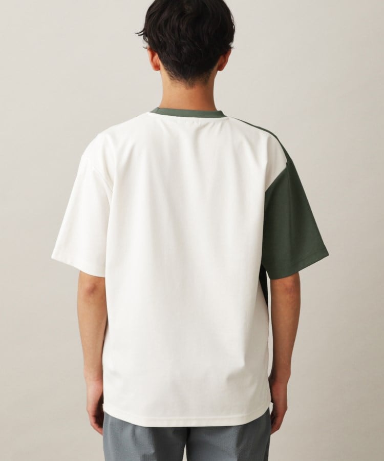 ザ ショップ ティーケー（メンズ）(THE SHOP TK(Men))のポンチパネル半袖Tシャツ3