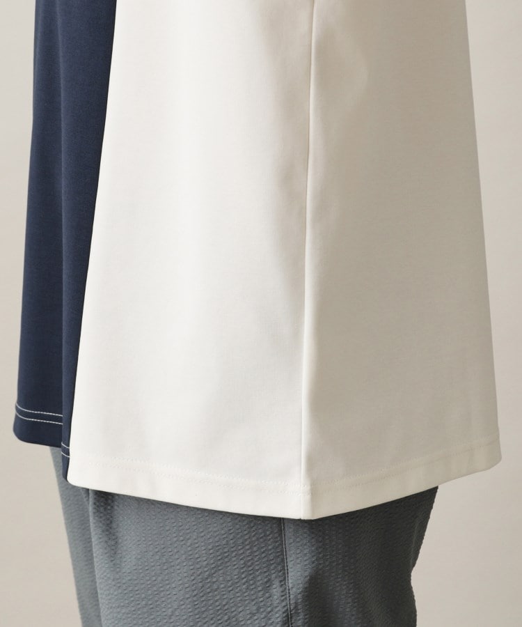 ザ ショップ ティーケー（メンズ）(THE SHOP TK(Men))のポンチパネル半袖Tシャツ6