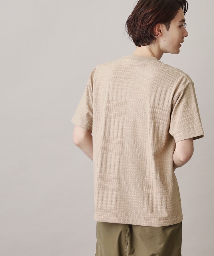 ザ ショップ ティーケー（メンズ）(THE SHOP TK(Men))のリンクスチェック半袖Tシャツ22