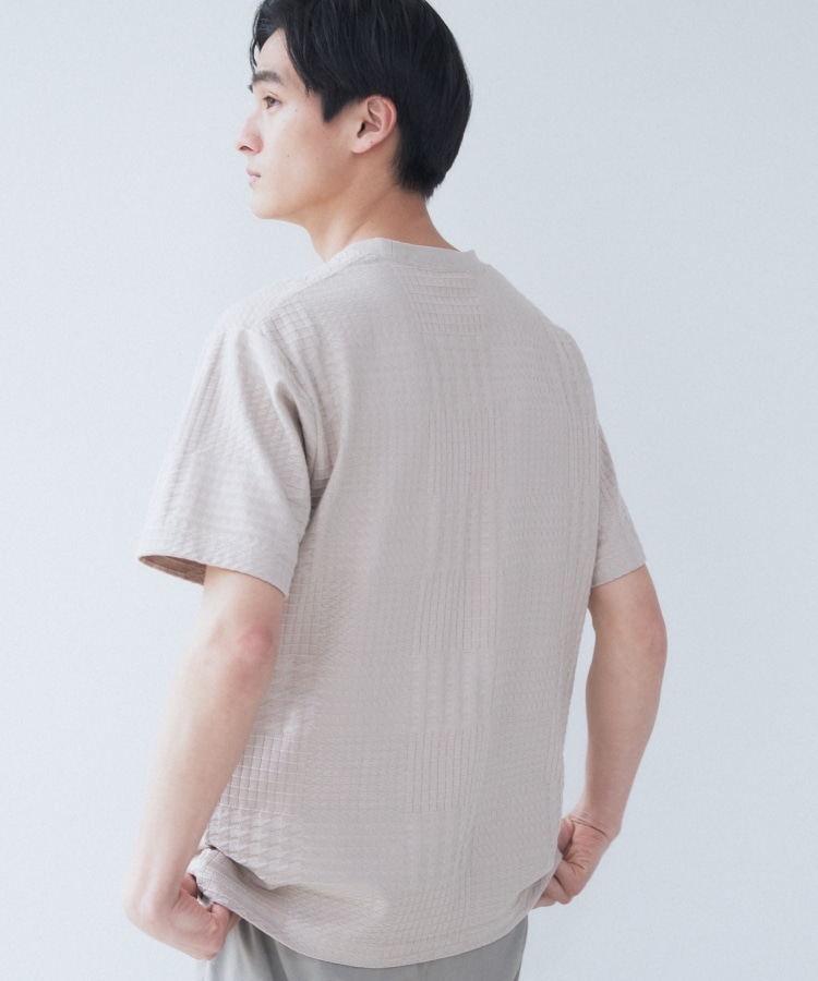 ザ ショップ ティーケー（メンズ）(THE SHOP TK(Men))のリンクスチェック半袖Tシャツ2