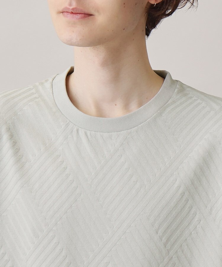 ザ ショップ ティーケー（メンズ）(THE SHOP TK(Men))の【ご好評につき再入荷！】リンクスジャカード半袖Tシャツ17