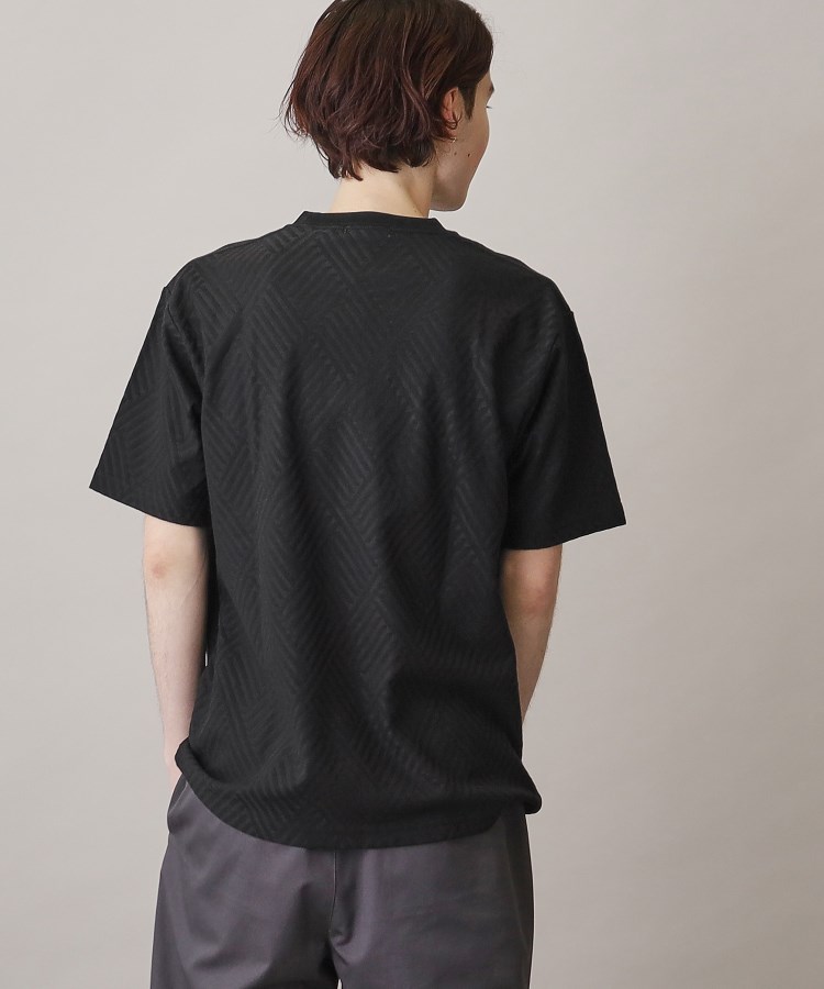 ザ ショップ ティーケー（メンズ）(THE SHOP TK(Men))のリンクスジャガード半袖Tシャツ28