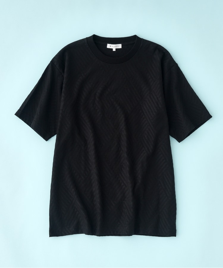 ザ ショップ ティーケー（メンズ）(THE SHOP TK(Men))のリンクスジャガード半袖Tシャツ37