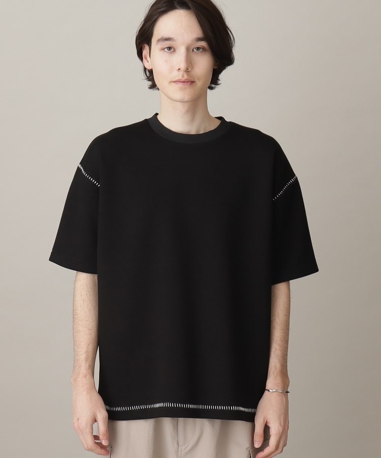 ザ ショップ ティーケー（メンズ）(THE SHOP TK(Men))の【モッチモチ触感！】ハンドステッチポンチTシャツ1