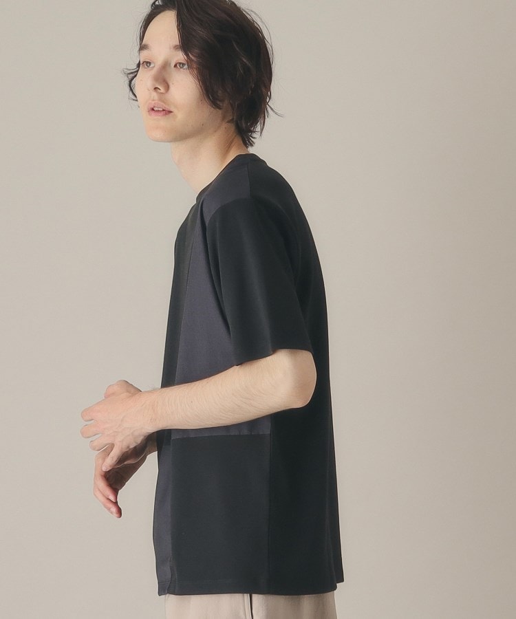 ザ ショップ ティーケー（メンズ）(THE SHOP TK(Men))のパネルブロッキングTシャツ19