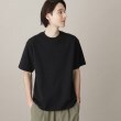 ザ ショップ ティーケー（メンズ）(THE SHOP TK(Men))の【ユニセックスでオススメ】ポンチシャドーボーダー半袖Tシャツ ブラック(319)