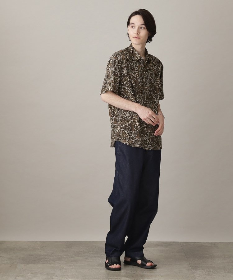 ザ ショップ ティーケー（メンズ）(THE SHOP TK(Men))のボタニカルプリント半袖シャツ17