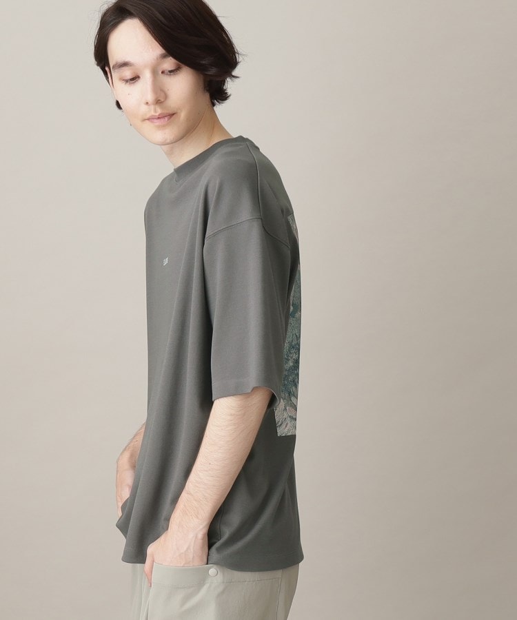 ザ ショップ ティーケー（メンズ）(THE SHOP TK(Men))のボタニカルプリント半袖Tシャツ17