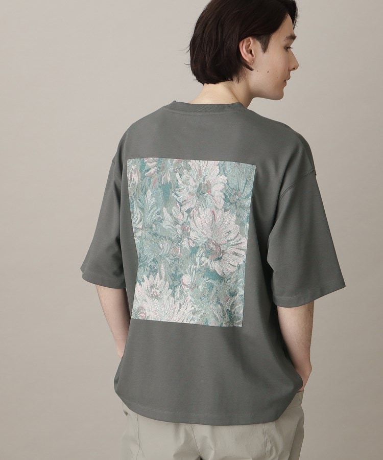 ザ ショップ ティーケー（メンズ）(THE SHOP TK(Men))のボタニカルプリント半袖Tシャツ18