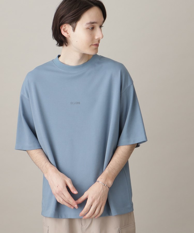 ザ ショップ ティーケー（メンズ）(THE SHOP TK(Men))のボタニカルプリント半袖Tシャツ21