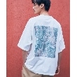 ザ ショップ ティーケー（メンズ）(THE SHOP TK(Men))のボタニカルプリント半袖Tシャツ1