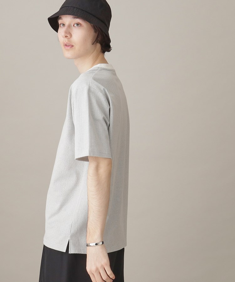ザ ショップ ティーケー（メンズ）(THE SHOP TK(Men))のカットジャカード半袖Tシャツ8