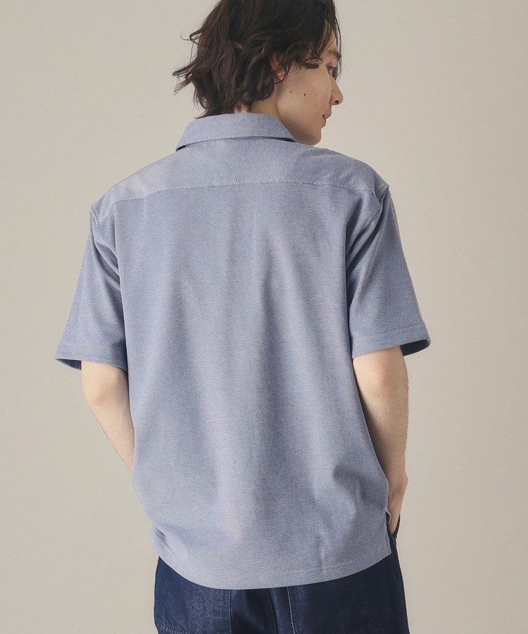 ザ ショップ ティーケー（メンズ）(THE SHOP TK(Men))のシャンブレースキッパーポロシャツ40