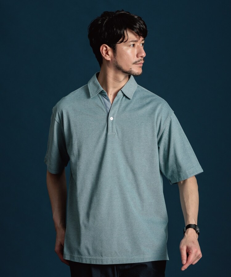 ザ ショップ ティーケー（メンズ）(THE SHOP TK(Men))の【親子リンク】シャンブレースキッパーカノコポロシャツ11