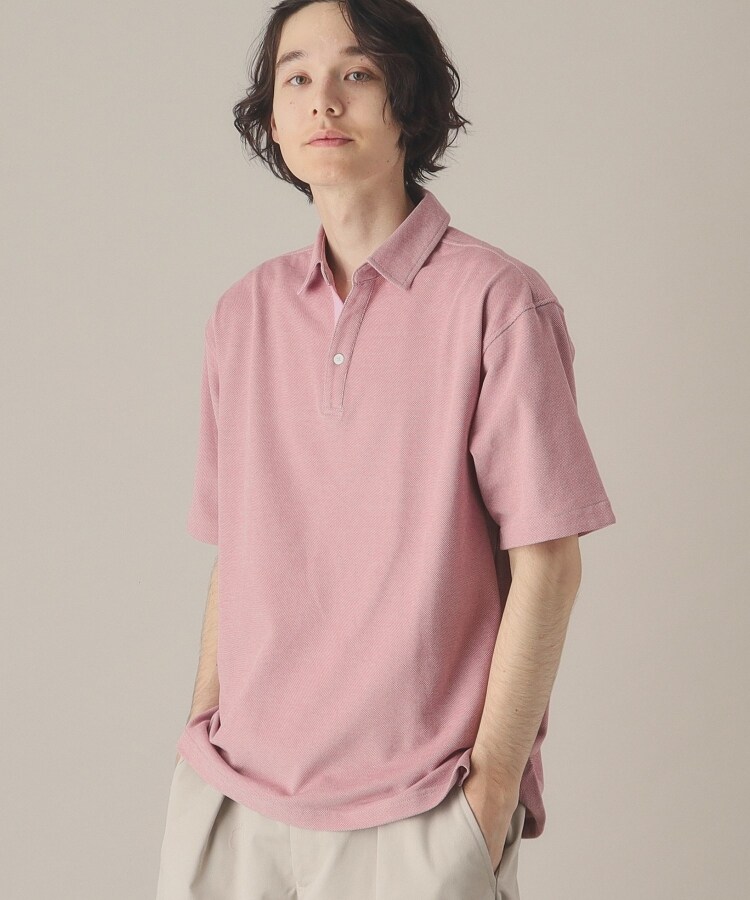 ザ ショップ ティーケー（メンズ）(THE SHOP TK(Men))のシャンブレースキッパーポロシャツ28