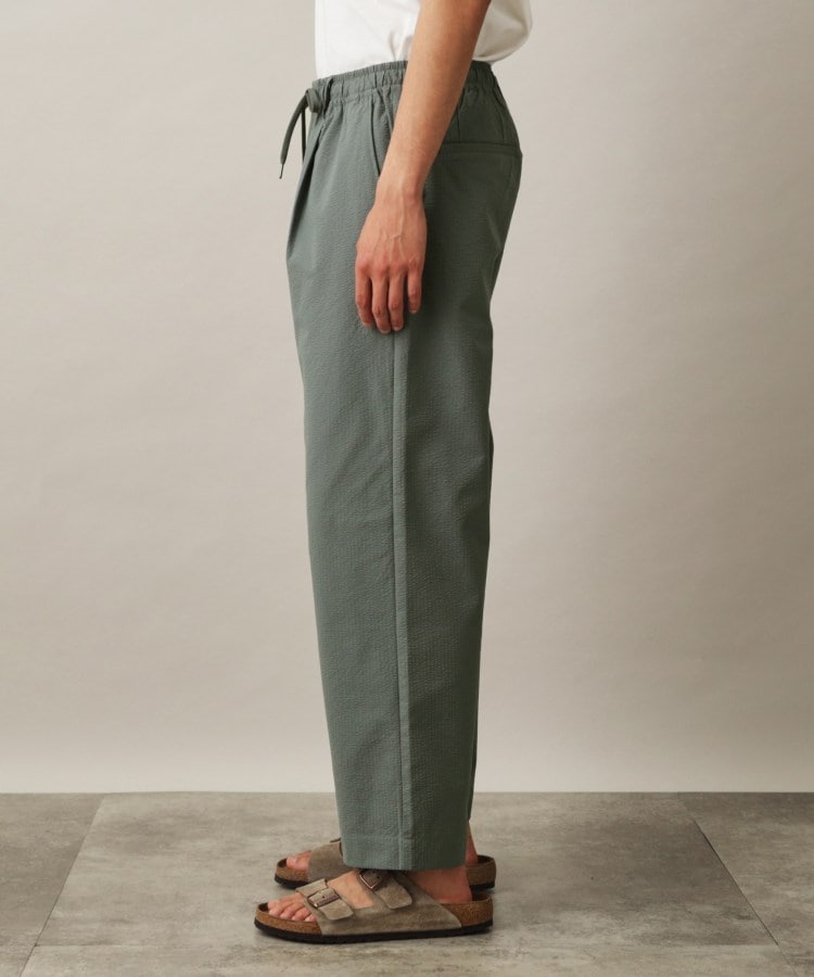 ザ ショップ ティーケー（メンズ）(THE SHOP TK(Men))の【セットアップ可】シアサッカーメッシュワイドイージーパンツ10