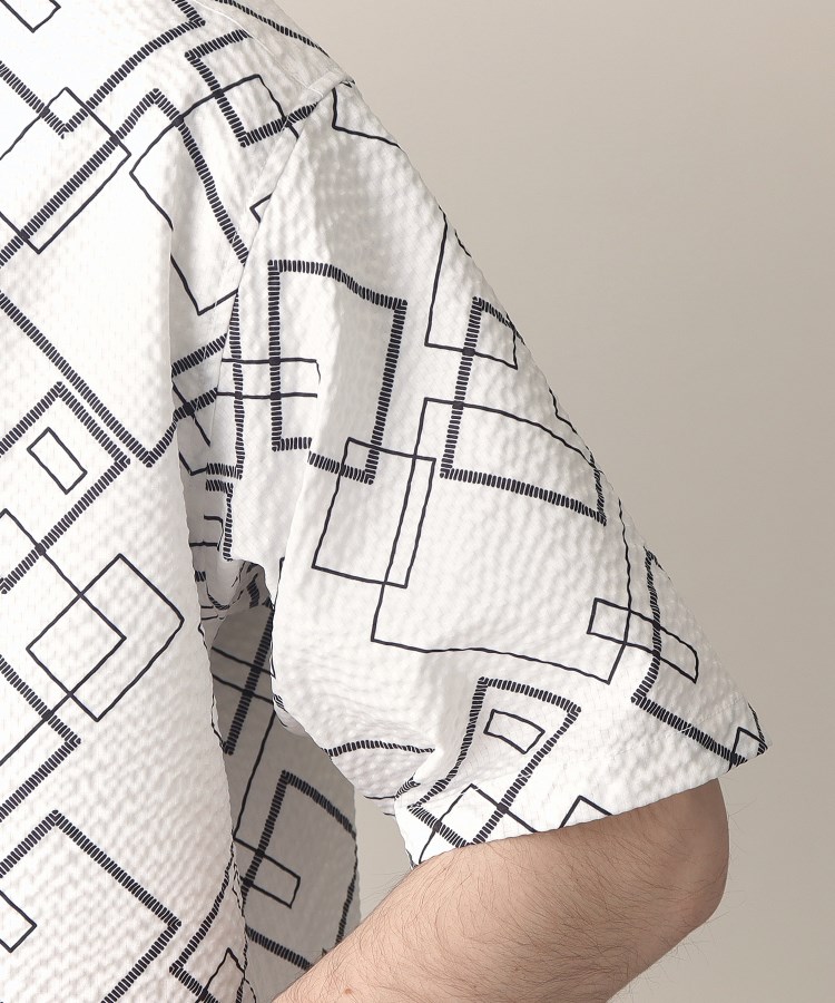 ザ ショップ ティーケー（メンズ）(THE SHOP TK(Men))のシアサッカーメッシュシャツ17